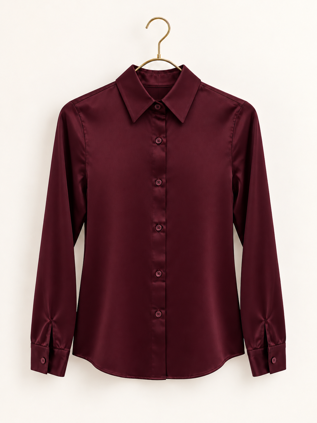 Camisa Feminina de Cetim - Image 2
