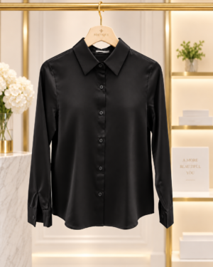 Camisa Feminina de Cetim