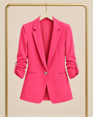 Blazer Alfaiataria Longline Trimix